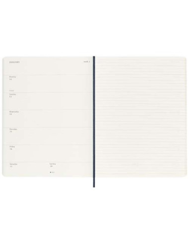 Blocco note 12 mesi formato XL con copertina...