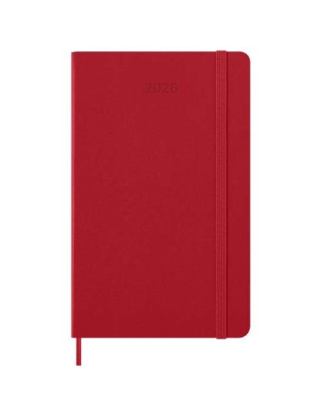 Agenda settimanale 12 mesi formato L con copertina rigida Moleskine