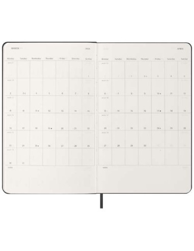 Agenda verticale 12 mesi formato L con...