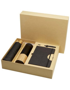 Set regalo con blocco note formato A5 con copertina...