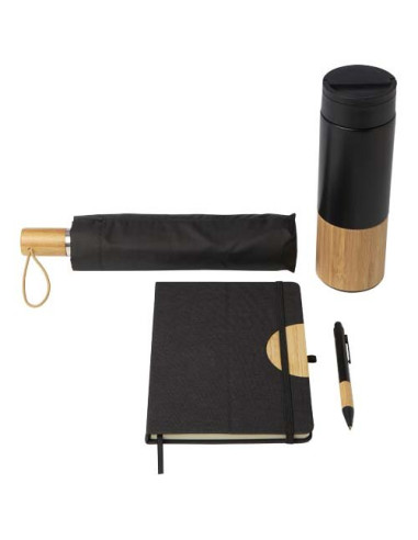 Set regalo con blocco note formato A5 con...