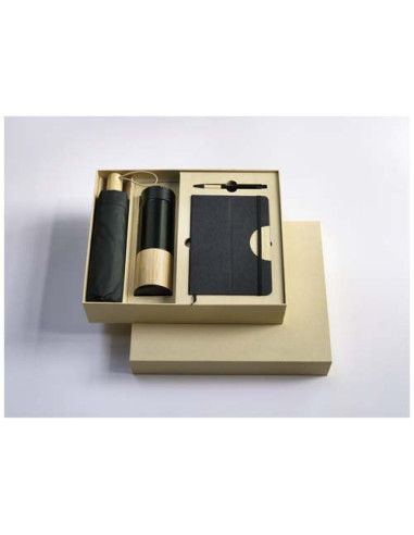 Set regalo con blocco note formato A5 con...