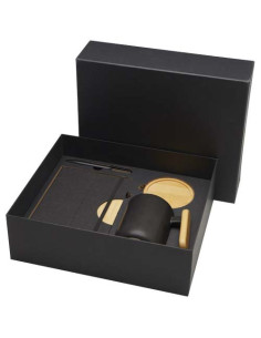 Set regalo con blocco note formato A5 con copertina...