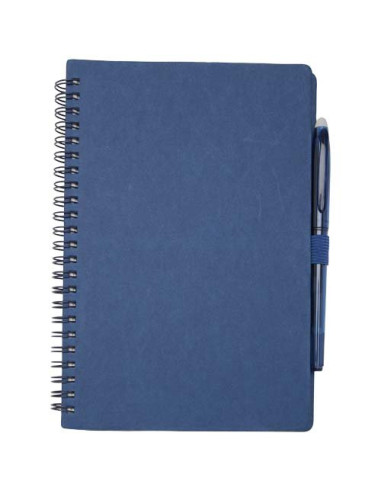 Set di blocco note con copertina rigida e penna...