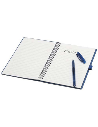 Set di blocco note con copertina rigida e penna...
