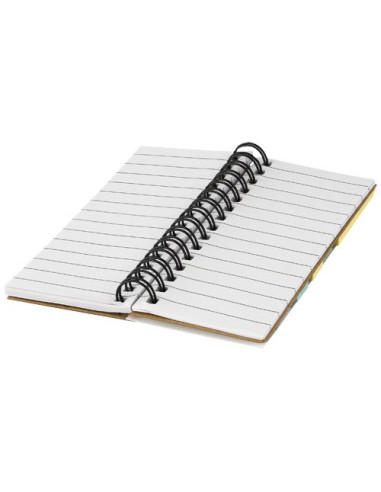 Blocco note a spirale con foglietti adesivi...