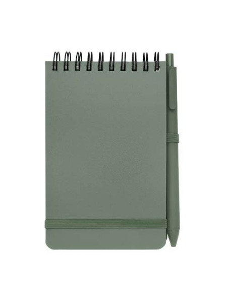 Blocco note formato A6 con copertina rigida in plastica