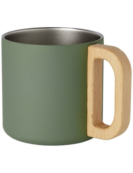 Tazza in acciaio inossidabile riciclato certificato RCS da 360 ml con isolamento sottovuoto in rame Bjorn