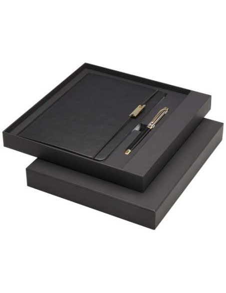 Set penne roller e blocco note in formato A5 Legato-inchiostro blu