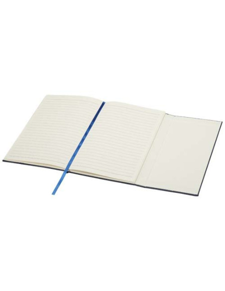 Blocco note formato A5 con copertina rigida in fibre di cuoio riciclate Alejandra