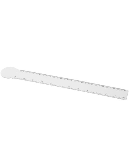 Righello da 30 cm in plastica riciclata a forma di cerchio Tait