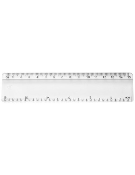 Righello Renzo da 15 cm in plastica