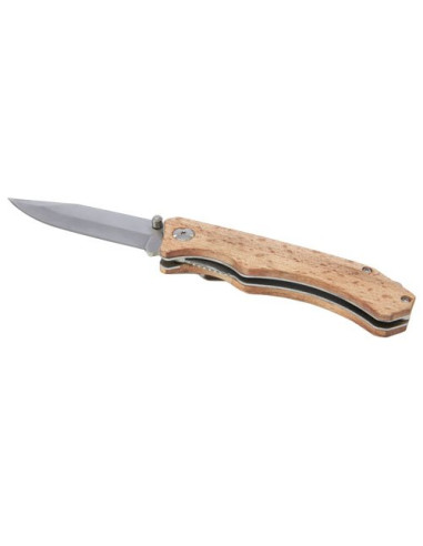 Coltello tascabile Dave in legno con clip per...