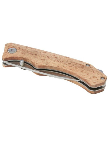 Coltello tascabile Dave in legno con clip per...