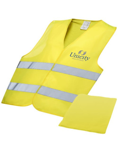Gilet di sicurezza Watch-out in custodia per...