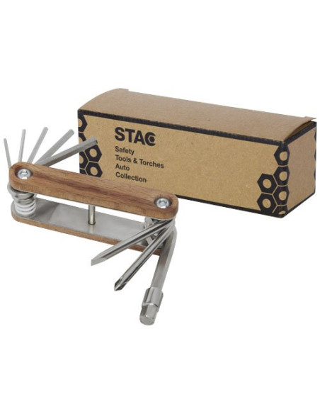 Multiutensile per bicicletta in legno a 8 funzioni Fixie