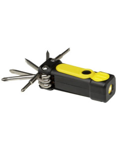 Set di cacciaviti 8 in 1 con torcia in plastica riciclata...