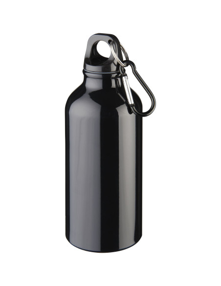 Borraccia sportiva in alluminio con moschettone da 400 ml Oregon