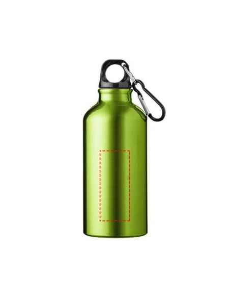 Borraccia sportiva in alluminio con moschettone da 400 ml Oregon