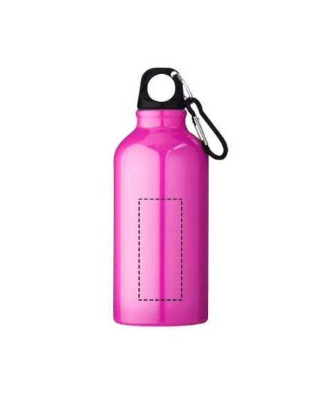 Borraccia sportiva in alluminio con moschettone da 400 ml Oregon