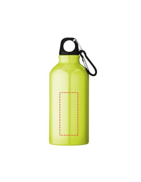 Borraccia sportiva in alluminio con moschettone da 400 ml Oregon