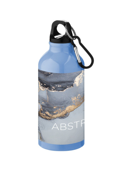 Borraccia sportiva in alluminio con moschettone da 400 ml Oregon