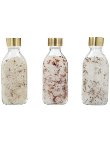 Set regalo di sali da bagno 3 pezzi da 200 ml...
