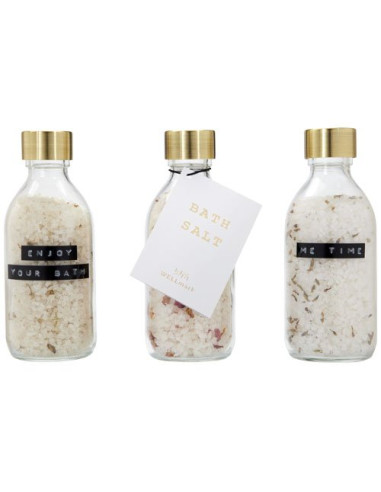Set regalo di sali da bagno 3 pezzi da 200 ml...