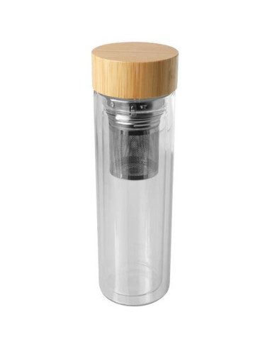 Borraccia con infusore in vetro borosilicato...