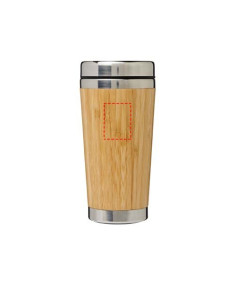 Bicchiere Bambus da 450 ml con esterno in bambù 2