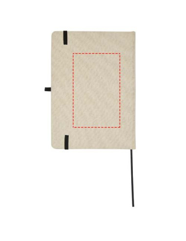 Blocco note in cotone biologico con copertina...