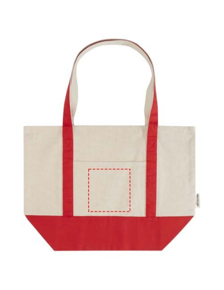 Tote bag in cotone riciclato certificato GRS da 320 g/m² Sam
