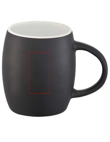 Tazza in ceramica Heart con coperchio in legno...