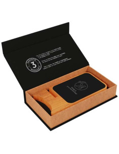 Supporto in legno wireless, luminoso, da 10 W SCX.design W16 2