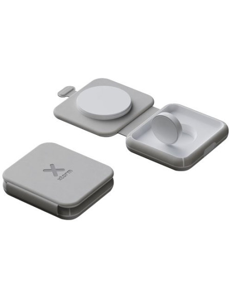 Caricabatterie da viaggio wireless 2 in 1 pieghevole da 15 W Xtorm XWF21