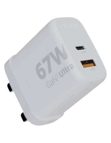 Caricabatterie da parete da 67 W con spina UK...