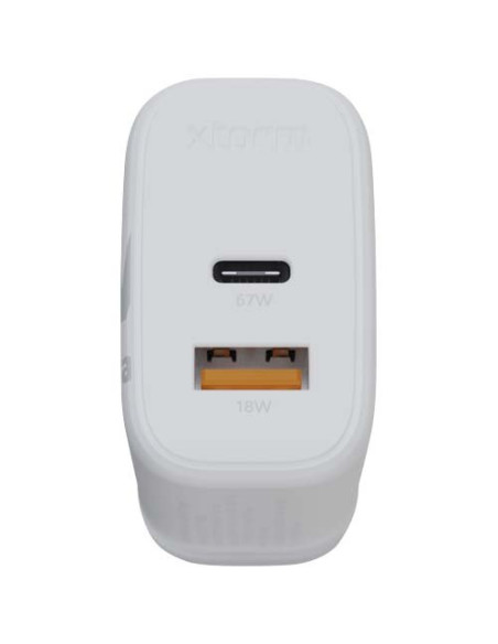 Caricabatterie da parete da 67 W con spina UK Xtorm XEC067G GaN² Ultra