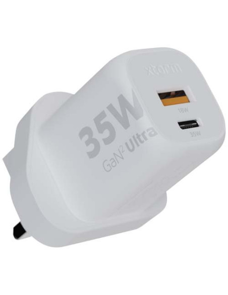 Caricabatterie da parete 35 W con spina UK Xtorm XEC035 GaN² Ultra