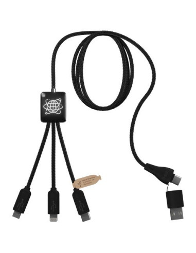 Cavo 5 in 1 con trasferimento dati in PET...