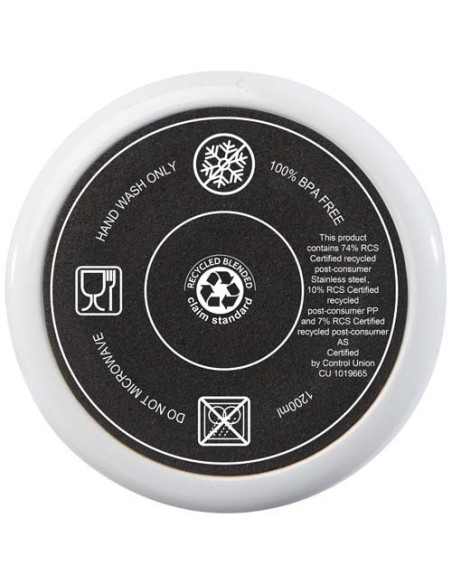 Tazza certificata RCS con cannuccia da 1200 ml Melbourne