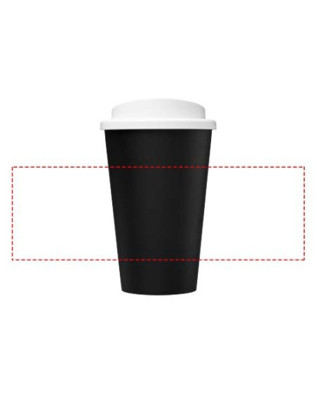 Tazza termica Americano® Eco da 350 ml in plastica riciclata