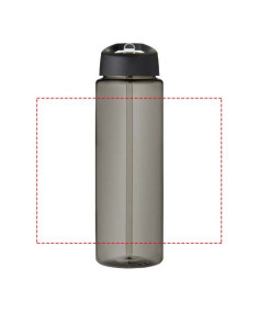 Borraccia sportiva da 850 ml con coperchio con beccuccio...