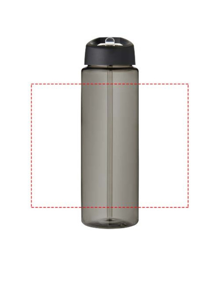 Borraccia sportiva da 850 ml con coperchio con beccuccio H2O Active® Eco Vibe