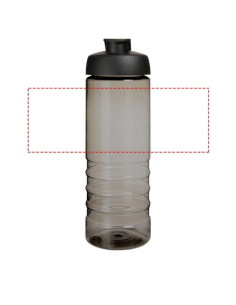 Borraccia sportiva con coperchio a scatto da 750 ml H2O...