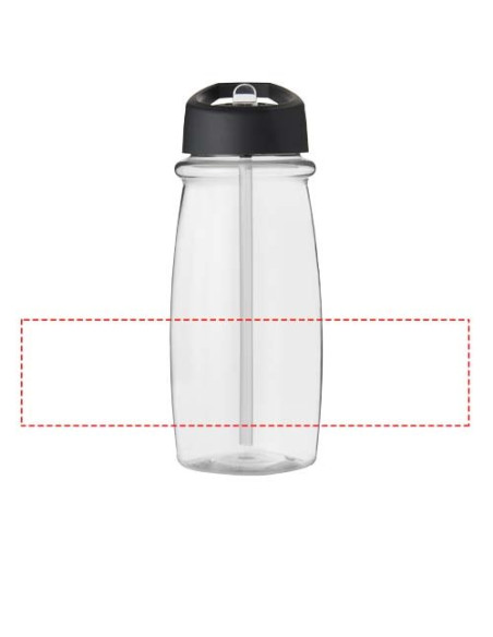 Borraccia sportiva H2O Active® Pulse da 600 ml con coperchio con beccuccio