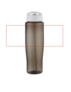 Borraccia sportiva da 700 ml con coperchio con beccuccio...