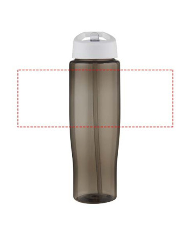 Borraccia sportiva da 700 ml con coperchio con...