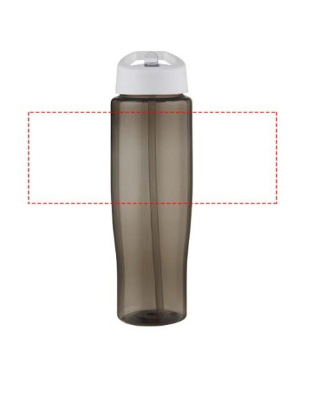 Borraccia sportiva da 700 ml con coperchio con beccuccio H2O Active® Eco Tempo