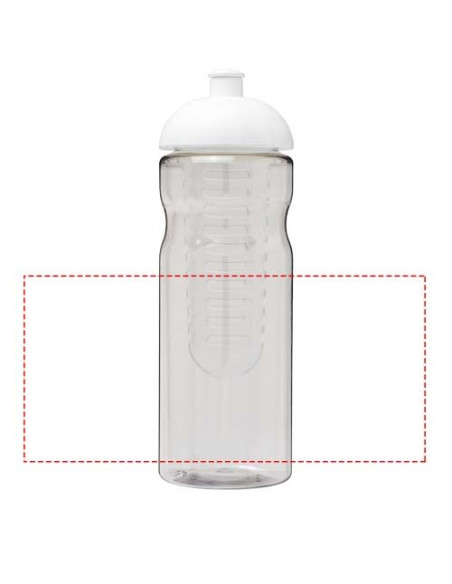 Borraccia sportiva H2O Active® Base da 650 ml con coperchio a cupola e infusore