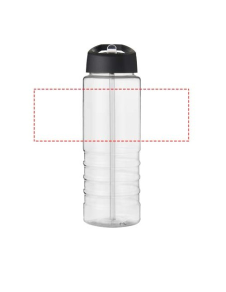 Borraccia sportiva H2O Active® Treble da 750 ml con coperchio con beccuccio